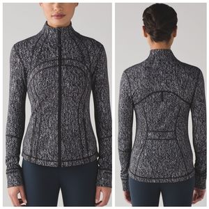 Lululemon Define JacketLuon Suited Jacquard Black White